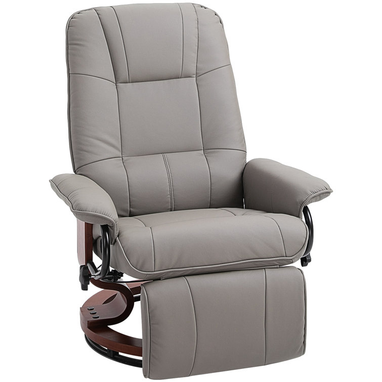 Latitude Run Kulthoom Upholstered Manual Swivel Recliner Wayfair.co.uk